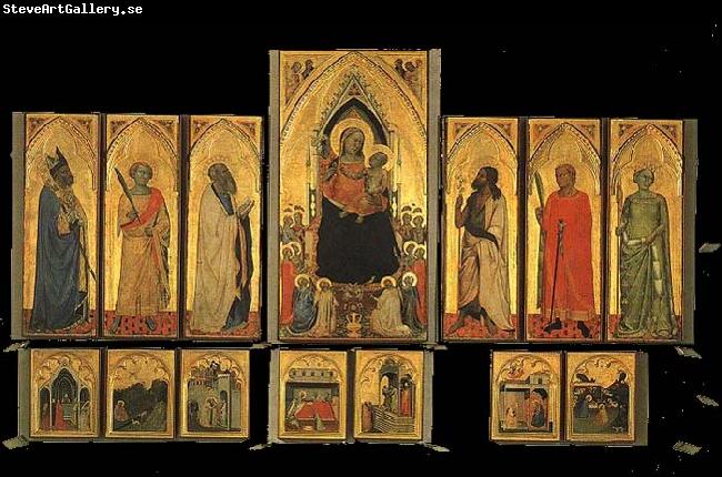 DADDI, Bernardo Polyptych of S. Pancrazio